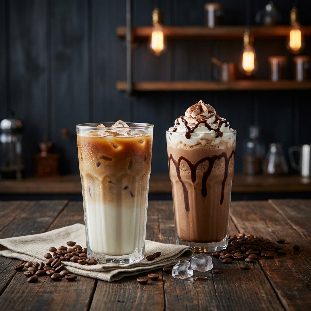 القهوة الباردة